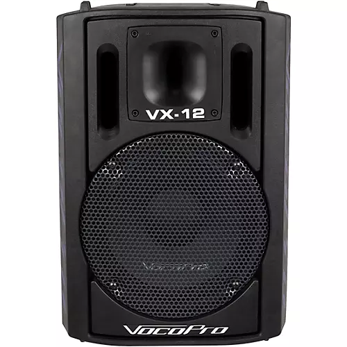 VocoPro VX-12 500W Karaoke Vocal Passive Speaker 12 in. Black