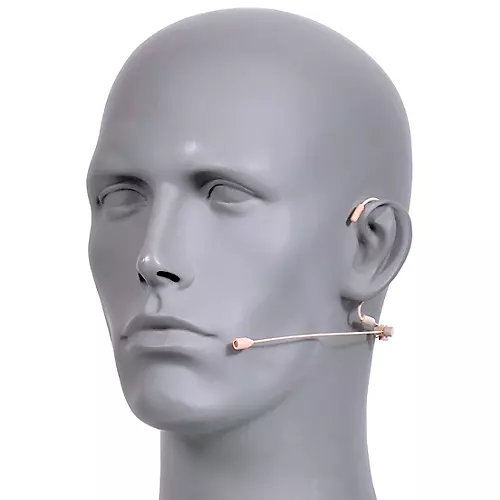 Galaxy Audio HSM4F Economical Dual Ear Fully Adjustable Headset Microphone Wired for Shure