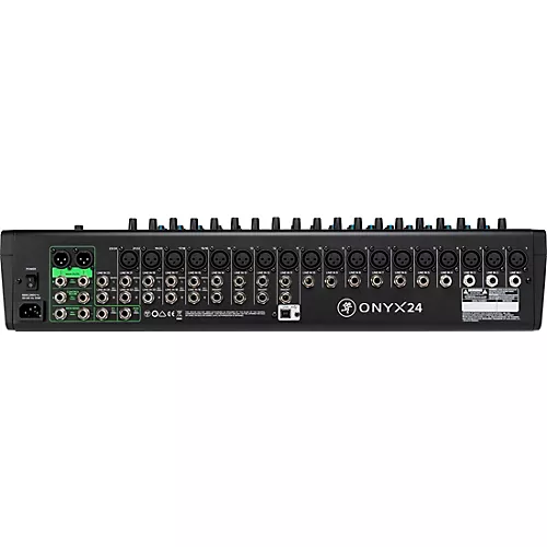 Mackie Onyx24 24-Channel Premium Analog Mixer With Multi-Track USB And Bluetooth