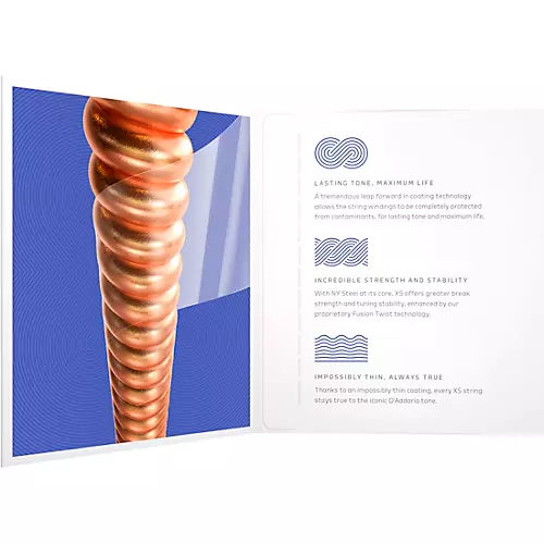 D'Addario XS Acoustic Phosphor Bronze Strings Light Plus (12.5 - 54)