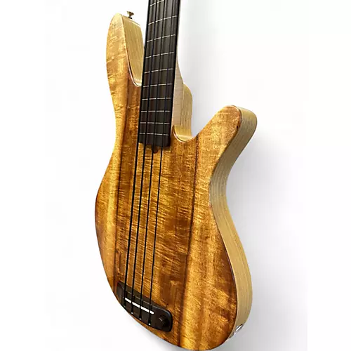 Used 2000s Rob Allen mb-2 koa Electric Bass Guitar koa