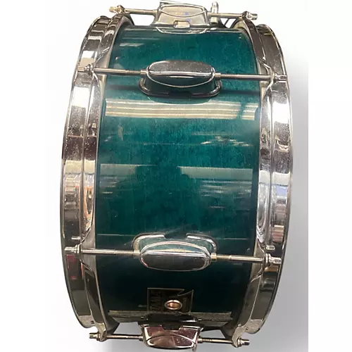 Used TAMA 14X6.5 Superstar Snare Sapphire Gloss Drum Sapphire Gloss 213
