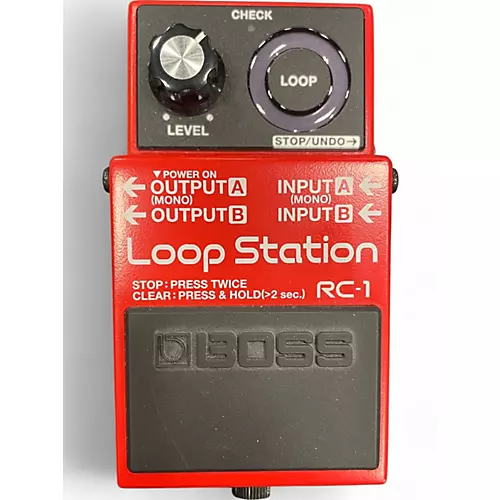 Used BOSS RC1 Loop Station Pedal