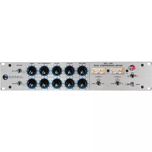 Summit Audio DCL-200 Dual-Channel Compressor/Limiter