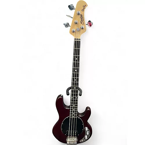 Used Sterling by Music Man Sub 4 red Electric Bass Guitar red