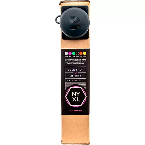 D'Addario NYXL0942 Nickel Wound Electric Guitar Strings, Super Light, 09-42 - 25 Sets