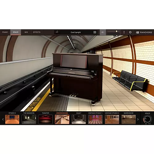 IK Multimedia Pianoverse MAX Virtual Instrument Plug-in