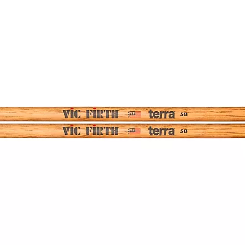 Vic Firth Vic Firth 3 Pairs of Black American Classic Drum Sticks With Free Pair of Terra Drum Sticks 5A