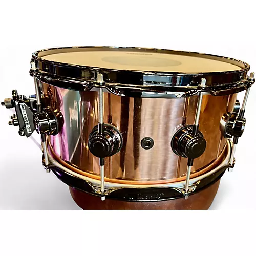 Used DW 6.5X14 Collector's Series Snare Polished Copper w/ Black Nickel Hardware Drum Polished Copper w/ Black Nickel Hardware 15