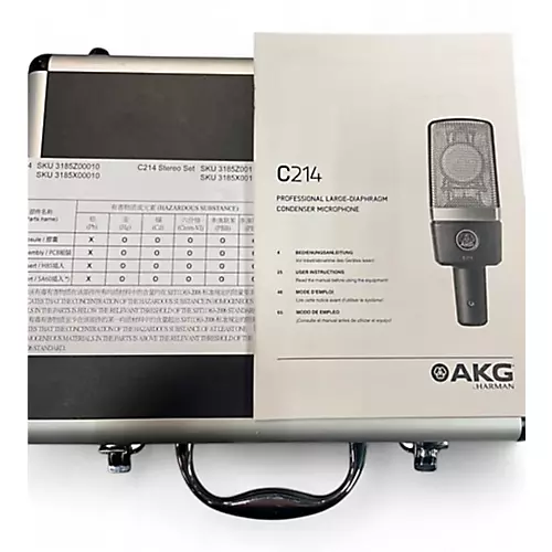Used AKG C214 Condenser Microphone