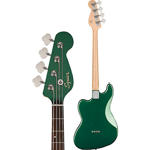 Squier Paranormal Rascal Bass HH Guitar Sherwood Green