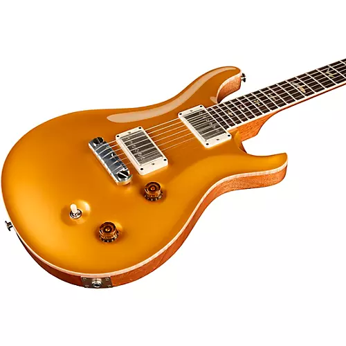 PRS McCarty with Straight Stoptail and Pattern Neck Electric Guitar Gold Top Black Back