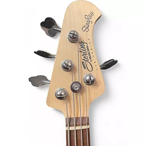 Used Sterling by Music Man STINGRAY SUB SERIES Dakota Red Electric Bass Guitar Dakota Red