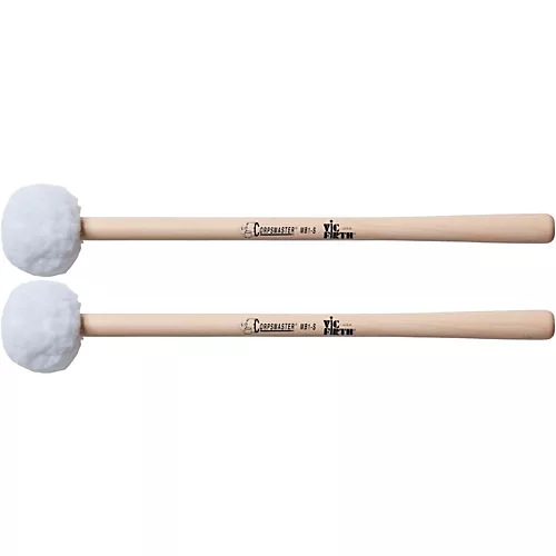 Vic Firth Corpsmaster Marching Bass Mallets Soft Extra Large