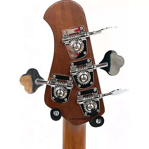 Used Sterling by Music Man Ray34HH Spalted Maple Electric Bass Guitar Spalted Maple