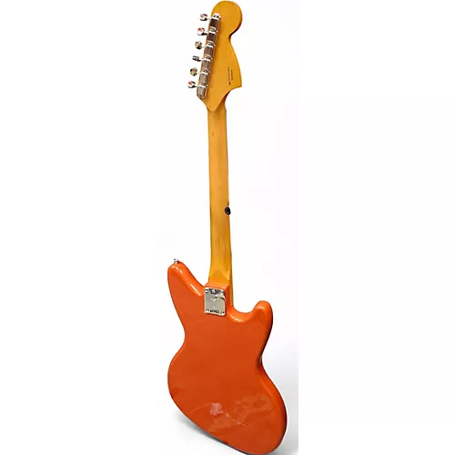 Used Fender Jagstang Left Handed Fiesta Red Electric Guitar Fiesta Red
