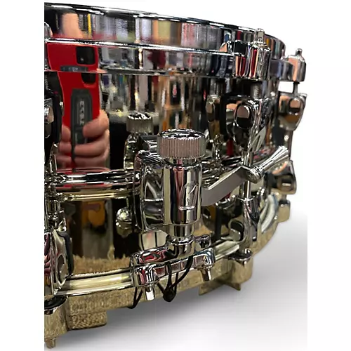 Used TAMA 6.5X14 Starphonic Snare Chrome Drum Chrome 15