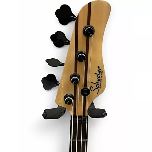 Used Schecter Guitar Research MA-4 Koa Michael Anthony Koa Electric Bass Guitar Koa