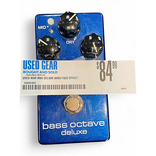 Used MXR M288 Bass Octave Deluxe Bass Effect Pedal