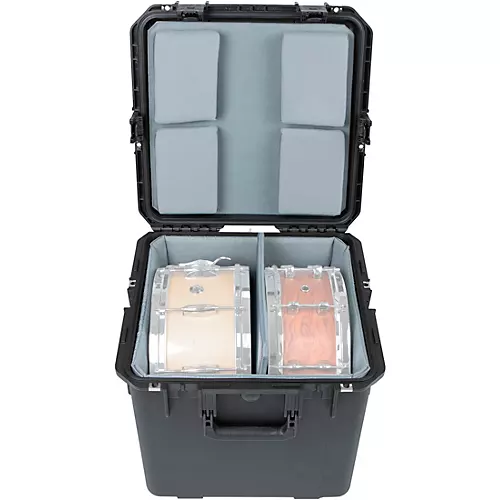 SKB iSeries Dual Snare Case with Padded Interior (3i-1717-16LT)