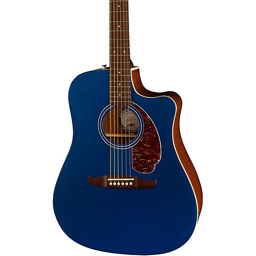 Fender California Redondo Player Acoustic-Electric Guitar Candy Apple Red