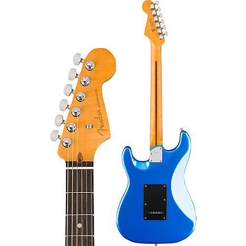 Fender American Ultra II Stratocaster HSS Ebony Fingerboard Electric Guitar Texas Tea