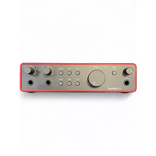 Used Focusrite Scarlett 2i2 gen 4 Audio Interface