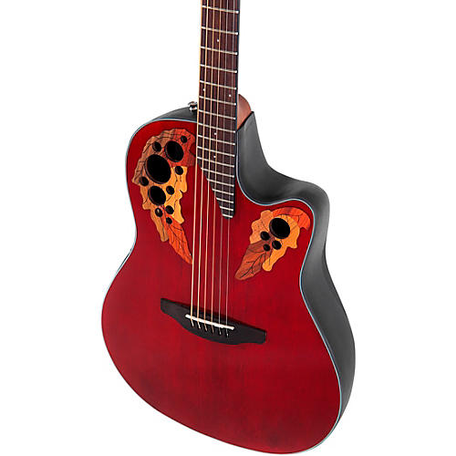 Ovation CE44 Celebrity Series Elite Mid-Depth Acoustic-Electric Guitar Reverse Blue Burst