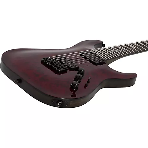 Schecter Guitar Research C-7 Apocalypse 7-String Electric Guitar Red Reign