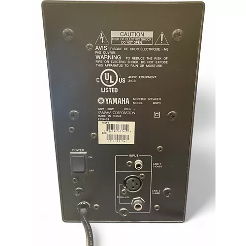 Used Yamaha MSP3 PAIR Powered Monitor