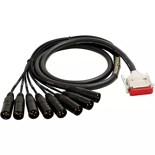 Mogami Gold 8 Channel DB25-XLR Male Snake Cable 20 ft.