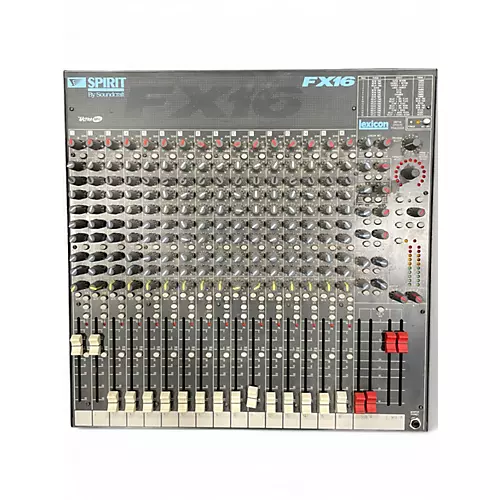 Used Soundcraft FX16 Powered Mixer