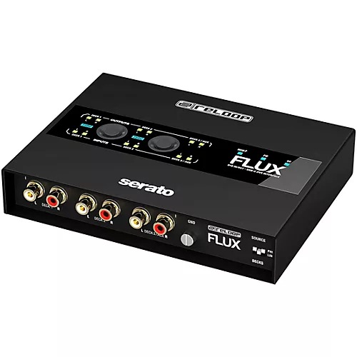 Reloop Flux 6x6 In/Out USB-C DVS Interface for Serato DJ Pro Black