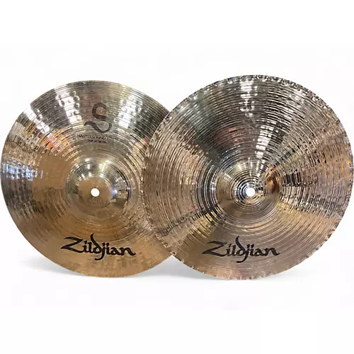 Used Zildjian 14in S Family Mastersound Hi-Hats Pair Cymbal 33