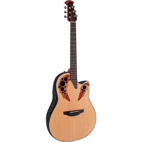 Ovation CE44 Celebrity Series Elite Mid-Depth Acoustic-Electric Guitar Reverse Blue Burst