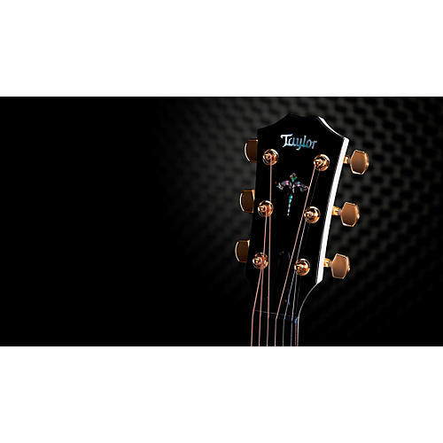 Taylor 614ce Limited-Edition 50th Anniversary Grand Auditorium Acoustic-Electric Guitar Trans White Edgeburst