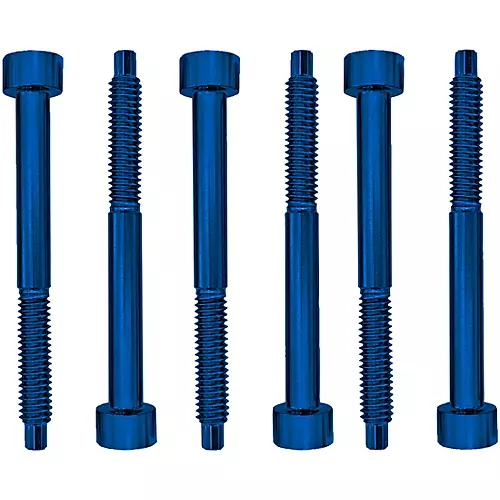 Floyd Rose Stainless Steel String Lock Screws Burnt Chrome