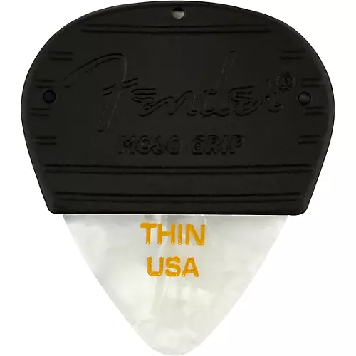 Fender Mojo Grip 351 Guitar Picks (3-Pack) Tortoise Shell Medium