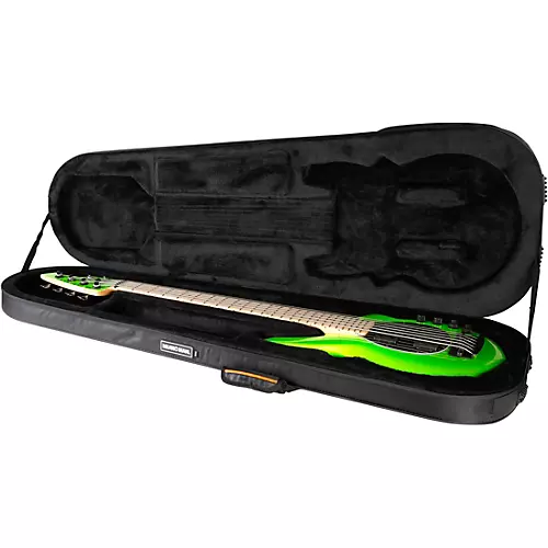 Ernie Ball Music Man Bongo 6 HH 6-String Bass Guitar Blood Orange