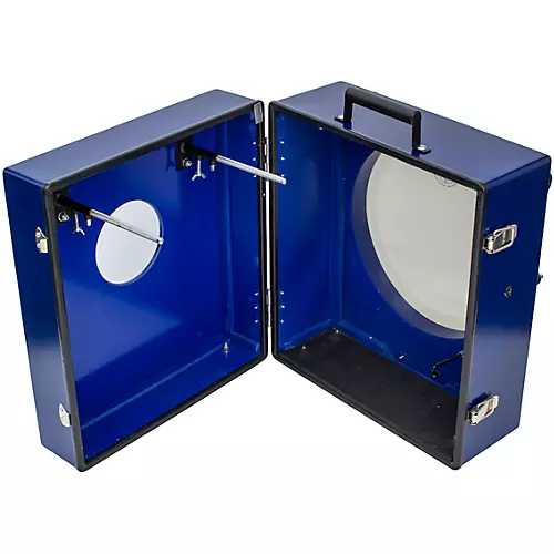 Toca KickBoxx Pro Suitcase Drum Set Cobalt Blue