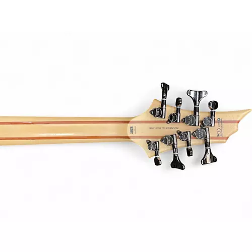 Used ESP LTD B208FM 8 String Natural Electric Bass Guitar Natural