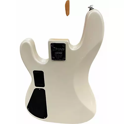 Used Charvel pro mod san dimas bass pj v platinum pearl Electric Bass Guitar platinum pearl