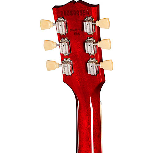 Gibson Les Paul Standard '50s Plain Top Limited-Edition Electric Guitar Washed Cherry Sunburst