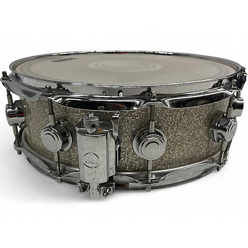 Used DW 4.5X14 Collector's Series Snare Broken Glass Drum Broken Glass 5