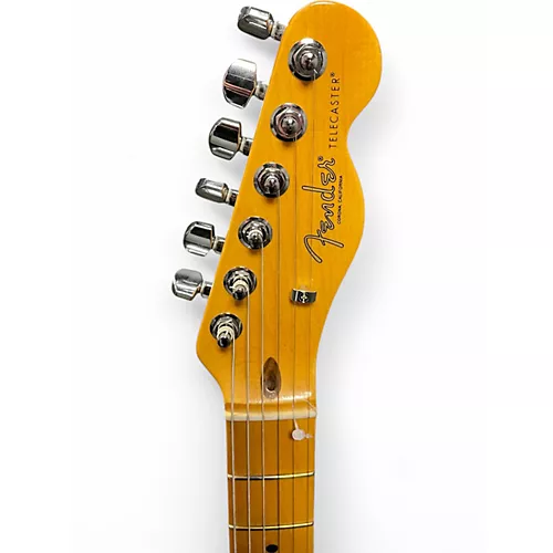 Used Fender American Professional II Telecaster miami blue Solid Body Electric Guitar miami blue