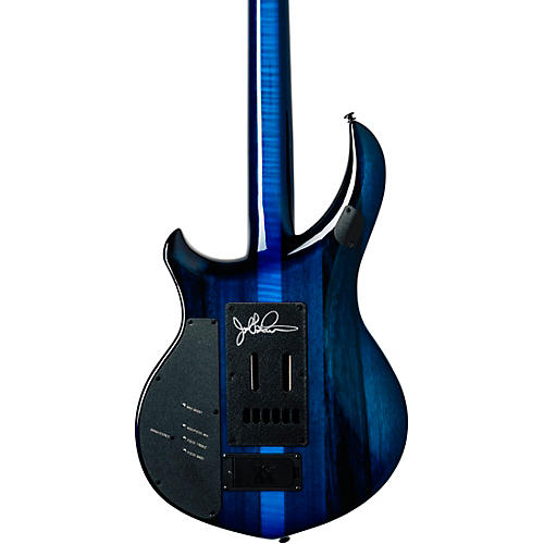 Ernie Ball Music Man John Petrucci BFR Majesty 6 Quilt Top Electric Guitar Red Nebula
