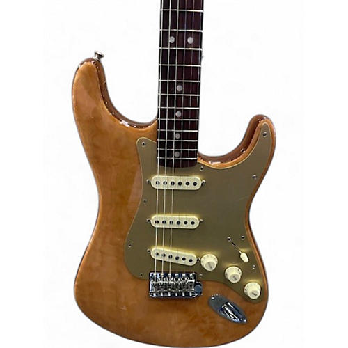 Used Fender Rarities Limited Edition Maple Quilt Top Stratocaster Natural Solid Body Electric Guitar Natural