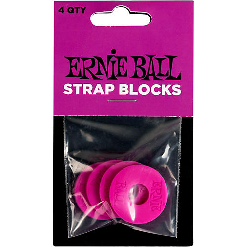 Ernie Ball Rubber Strap Block Gray