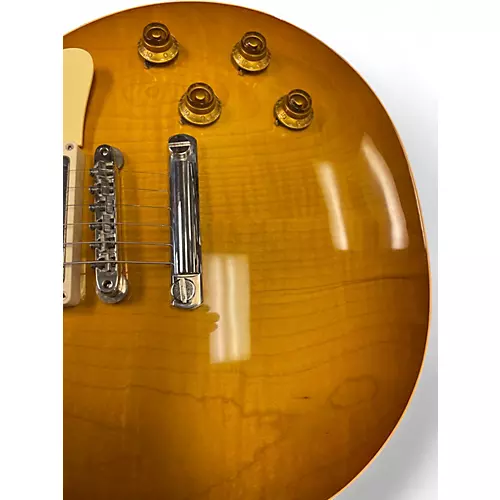 Used Gibson 1958 Reissue Murphy Aged Les Paul Lemonburst Solid Body Electric Guitar Lemonburst