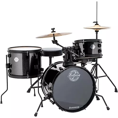 Ludwig Pocket Kit White Sparkle